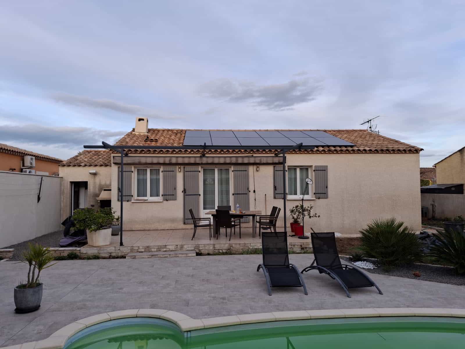 Installation solaire 6 kWc à Bernis